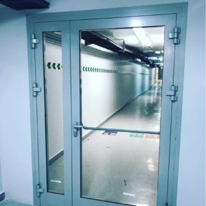 Противопожарная дверь 2100×1200 / серия FRM55244