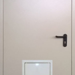 Противопожарная дверь со стыковочным узлом / серия FRM7307